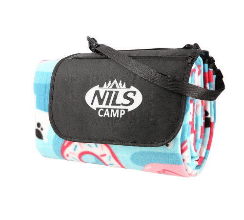 Килимок для пікніка NC8015 NILS CAMP 200 x 200 см - різнокольоровий