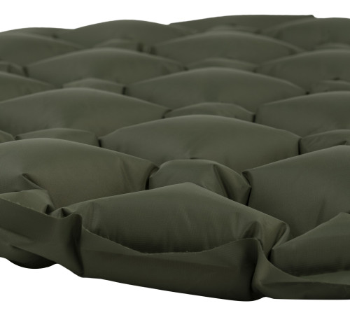 Килимок надувний Highlander Nap-Pak Inflatable Sleeping Mat PrimaLoft AIR072-OG 190x55 см, оливковий