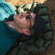 Килимок надувний Highlander Nap-Pak Inflatable Sleeping Mat PrimaLoft AIR072-OG 190x55 см, оливковий