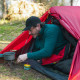 Килимок надувний Highlander Nap-Pak Inflatable Sleeping Mat PrimaLoft AIR072-OG 190x55 см, оливковий