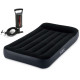 Матрац надувний INTEX 64141 з насосом 191 х 99 х 25 см, чорний