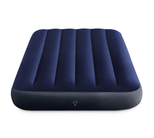 Надувний матрац INTEX 64757 з насосм 191 х 99 х 25 см, синій