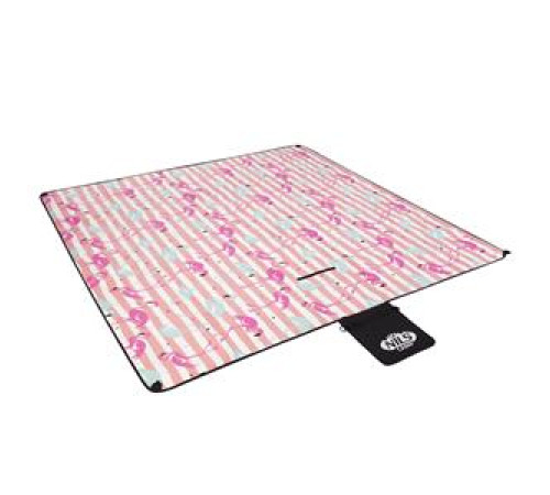 Килимок для пікніка NC2313 PE + ALU NILS CAMP 200х200 см - різнокольоровий