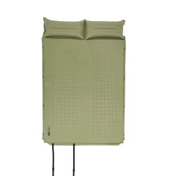 Килимок самонадувний двоміснийз подушкою Mobi Garden Dot NX22663004 30 мм, зелений