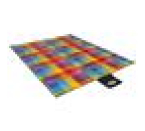 Килимок для пікніка NC2221 PE + ALU NILS CAMP 250x200 см - різнокольоровий