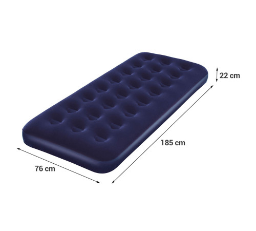 Матрац надувний Bestway 67000 185x76 см, синій