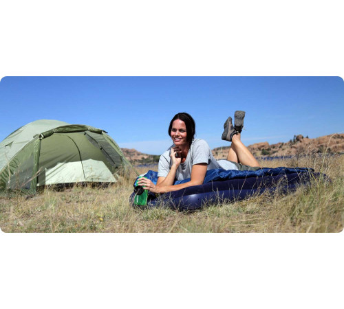 Матрац надувний Bestway 67000 185x76 см, синій