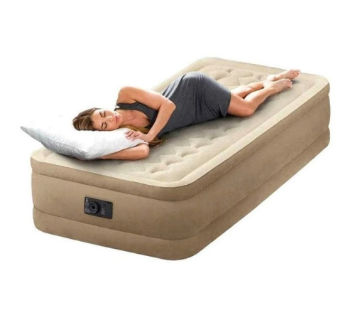 Матрац надувний Intex 64426 191x99x46 см, бежевий