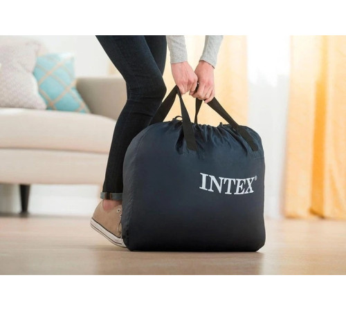 Матрац надувний Intex 64426 191x99x46 см, бежевий