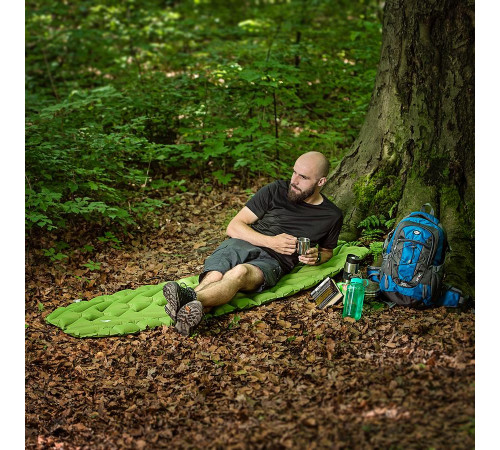 Килимок туристичний NILS CAMP NC4005, 193 х 56 х 5,5 см, зелений Килимок туристичний NILS CAMP NC4005, 193 х 56 х 5,5 см, зелений