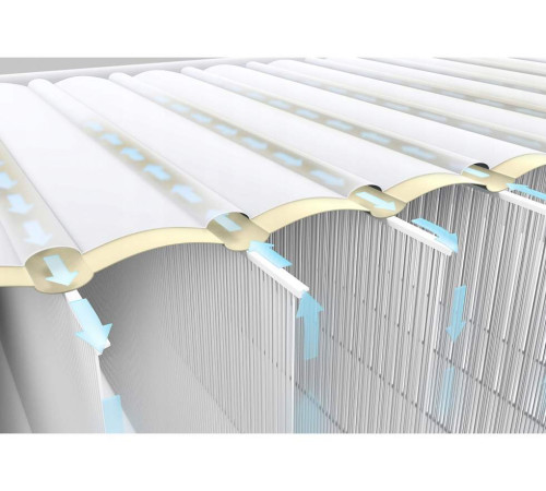 Матрац надувний Intex 64418 з вбудованим електронасосом 203x152x56 см, сірий