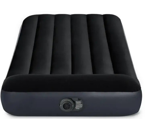 Матрац надувний Intex 64146 191x99x25 см, чорний Матрац надувний Intex 64146 191x99x25 см, чорний