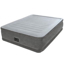 Матрац надувний Intex 64414 203x152x46 см, сірий