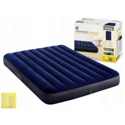 Матрац надувний Intex 64758 191x137x25 см, синій