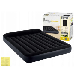 Матрац надувний Intex 64143 203x152x25 см, чорний