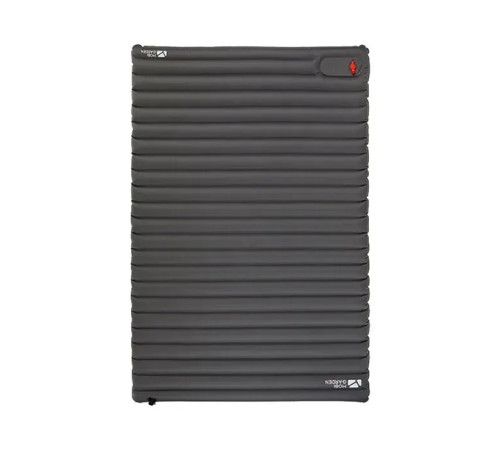 Килимок надувний двомісний Mobi Garden Taurus NX20663005 90 мм, сірий