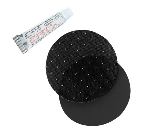 Килимок самонадувний NILS CAMP NC4340, 195 х 60 х 5 см - чорно-сірий