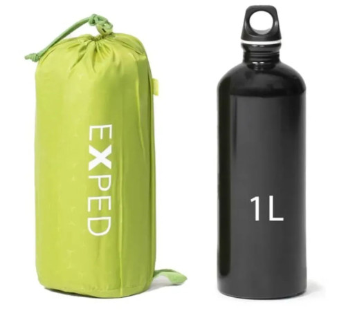 Килимок надувний Exped Ultra 3R M Mummy, 183 х 52 см - зелений