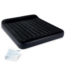 Матрац надувний Intex 64144 203х183х25 см, чорний