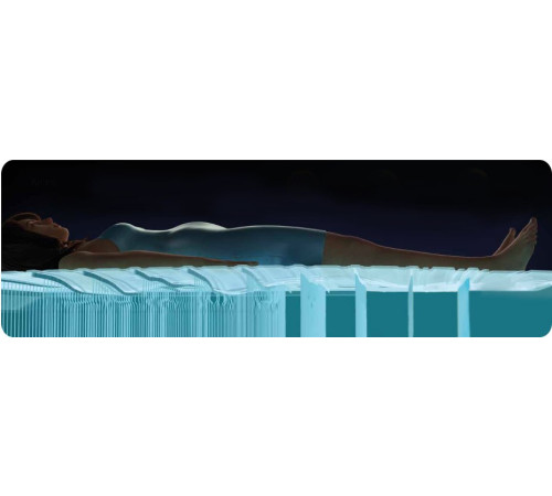 Матрац надувний Intex 64144 203х183х25 см, чорний