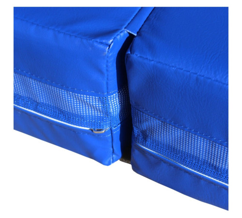 Мат для вправ розкладний MASTER 200 х 120 см - синій