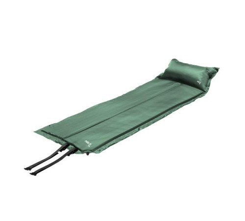 Килимок самонадувний NILS CAMP NC4008, 188 х 57 х 2,5 см - зелений