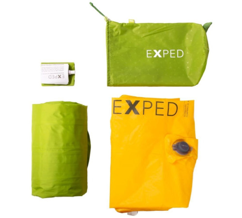 Килимок надувний Exped Ultra 5R MW Mummy, 183 х 65 см - зелений