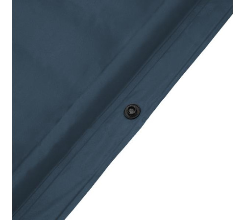 Килимок двомісний самонадувний з подушкою NILS CAMP NC4060, 186 х 130 х 3 см - сірий