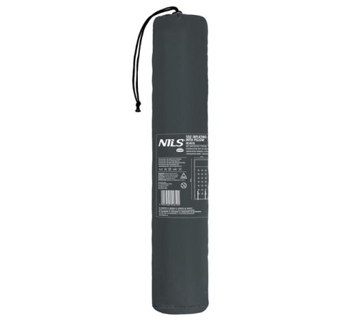 Килимок самонадувний NILS CAMP NC4018, 188 х 66 х 3,5 см - темно-сірий