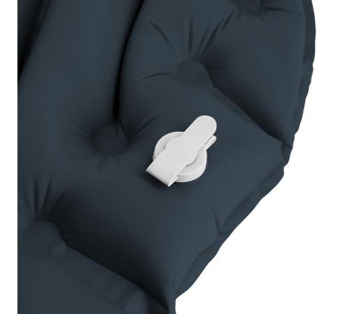 Килимок надувний NILS CAMP NC4005, 193 х 56 х 5,5 см - темно-сірий