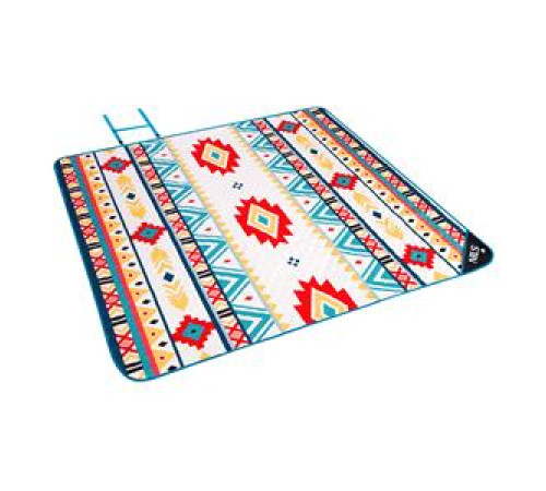 Килимок для пікніка NILS CAMP NC8022, 195х200 см - різнокольоровий