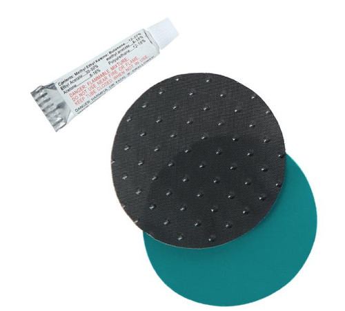 Килимок самонадувний NILS CAMP NC4340, 195 х 160 х 5 см - сіро-бірюзовий