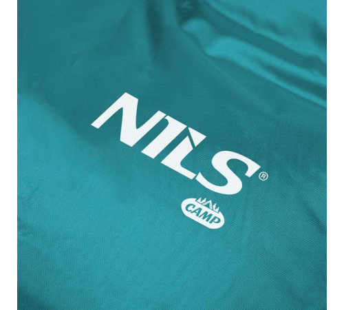 Килимок самонадувний NILS CAMP NC4018, 188 х 66 х 3,5 см - бірюзовий