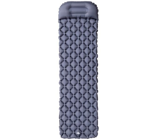 Килимок з насосом NILS CAMP NC4006, 190 х 58 х 5 см - сірий
