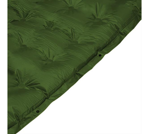 Килимок самонадувний NILS CAMP NC4018, 188 х 66 х 3,5 см - темно-зелений