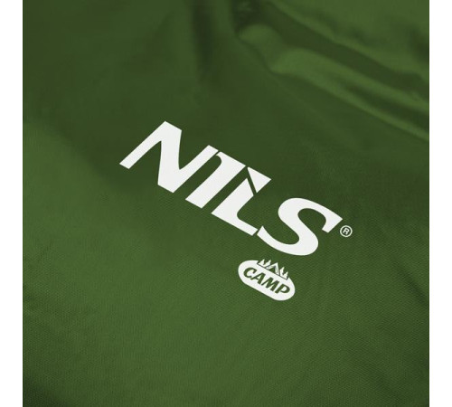 Килимок самонадувний NILS CAMP NC4018, 188 х 66 х 3,5 см - темно-зелений