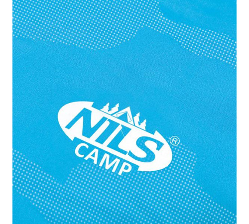 Самонадувний килимок NILS CAMP NC4062 195 х 60 х 5 см, блакитний