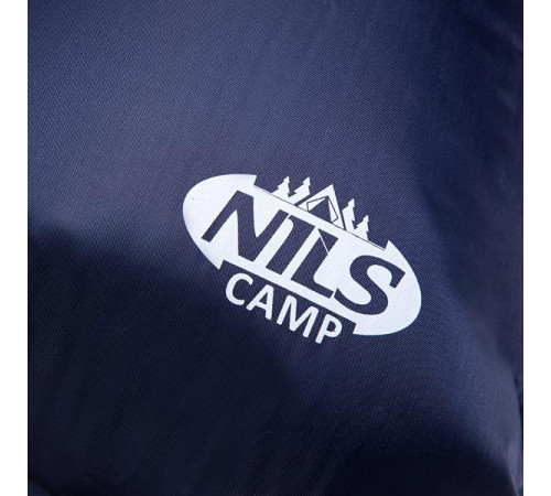 Килимок самонадувний з подушкою NILS CAMP NC4008, 188 х 57 х 2,7 см - синій