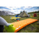 Килимок надувний Big Agnes Zoom UL Insulated 25x72 Wide Regular amber glow - оранжевий