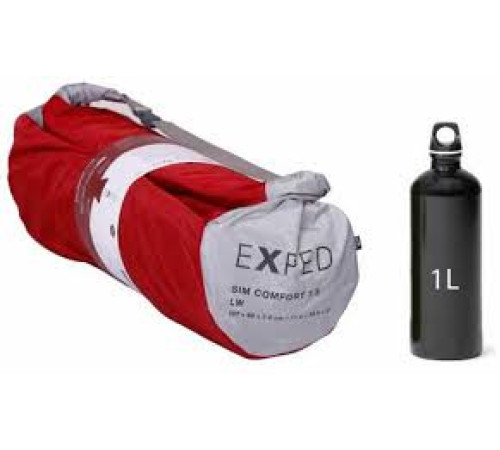Килимок самонадувний Exped SIM COMFORT 7.5 LW 197х65 см, червоний Килимок самонадувний Exped SIM COMFORT 7.5 LW 197х65 см, червоний