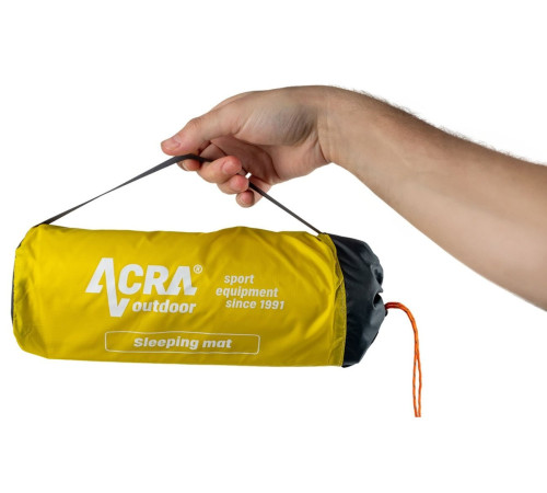 Матрац надувний ACRA L48-ZL 188х55 см, жовтий Матрац надувний ACRA L48-ZL 188х55 см, жовтий
