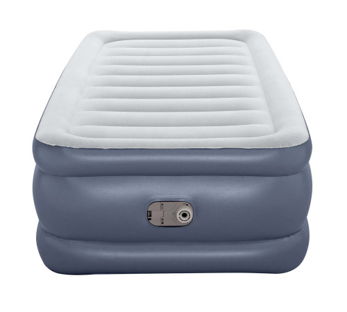 Матрац надувний Bestway 6713G з насосм 191 x 97 x 51 см, сірий