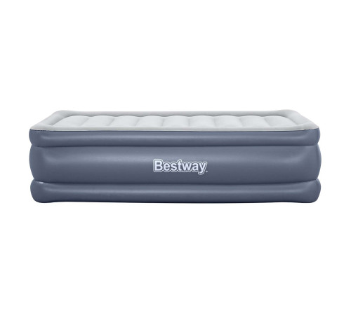 Матрац надувний Bestway 6713G з насосм 191 x 97 x 51 см, сірий