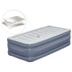 Матрац надувний Bestway 6713G з насосм 191 x 97 x 51 см, сірий