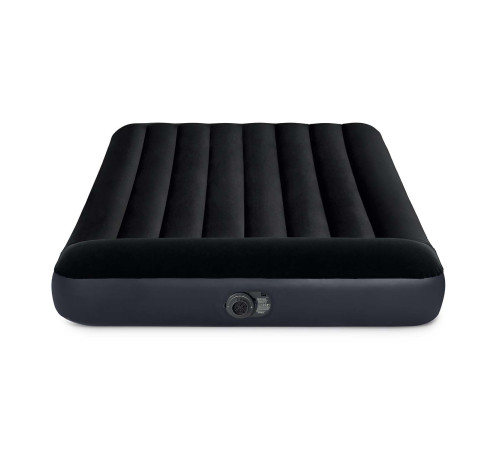 Матрац надувний 64150 з вбудованим електронасосом 203х152х25 см, чорний