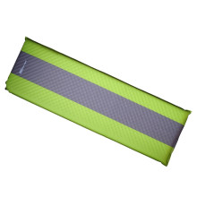 Матрац самонадувний АCRA L42 195х60 см, зелено-сірий