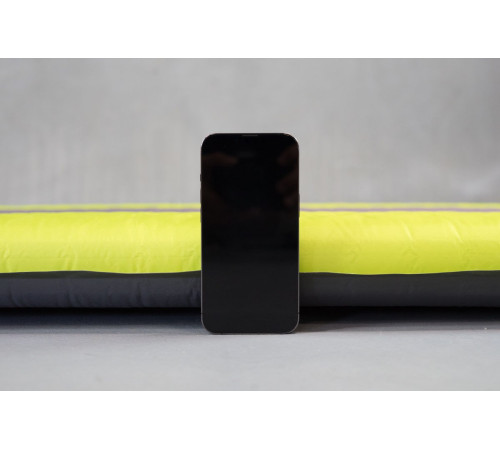 Матрац самонадувний АCRA L42 195х60 см, зелено-сірий