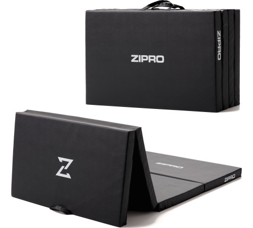 Гімнастичний матрац Zipro 4 шт. 195 см х 80 см х 5 см чорний Гімнастичний матрац Zipro 4 шт. 195 см х 80 см х 5 см чорний