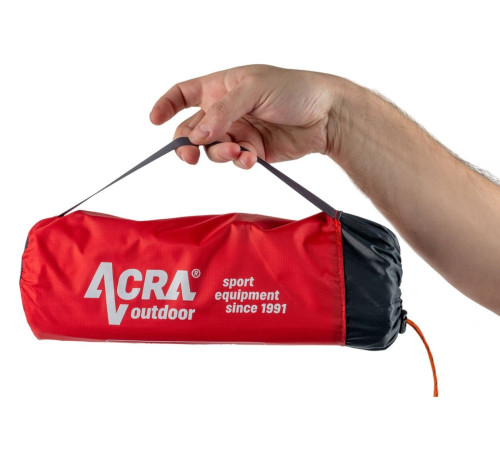 Матрац надувний ACRA L48-CRV 188х55 см, червоний