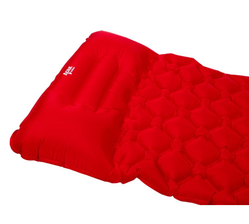 Матрац надувний ACRA L48-CRV 188х55 см, червоний